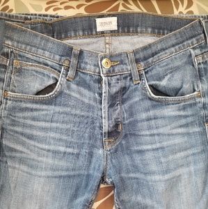 Hudson Distressed Light Blue Soft Jeans Selvage 31